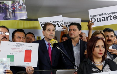 Para frenar régimen corrupto y autoritario priista en Veracruz, es necesaria la alianza: Basave Benítez