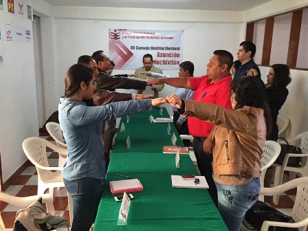 Instalan los 25 Consejos Distritales para el Proceso Electoral de junio en Oaxaca