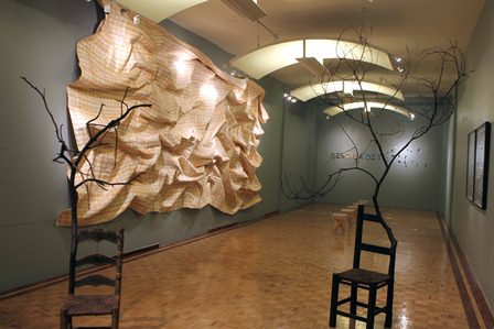 Arte contemporáneo se exhibe en el Museo de la Cancillería