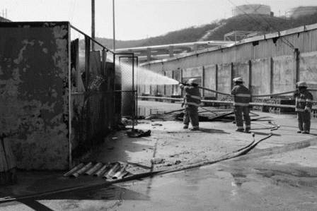Controla Pemex incendio en la Terminal de Amoniaco de Salina Cruz, Oaxaca