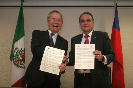 Firman la UAEH y Taiwán convenio de colaboración en el marco del FINI 2016