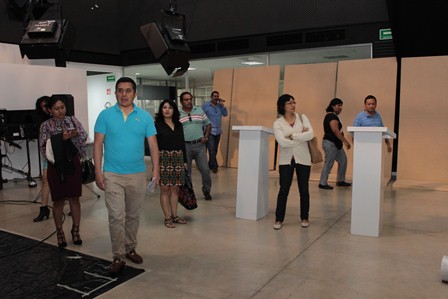 Verifican IEEPCO y partidos políticos la sede del “Debate Oaxaca 2016”