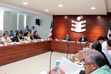 Aprueba IEEPCO programas  y material que darán certeza a la elección