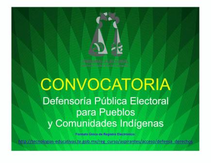 Inicia TEPJF segunda fase del proceso de aspirantes a ocupar defensorías electorales