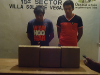 La detención en Sola de Vega