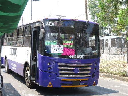Circulan autobuses “piratas” de protegido del GCDMX sin placas aún en contingencia