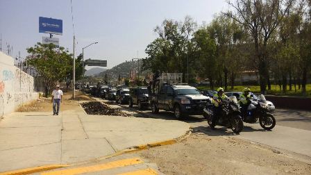 Arriban a Oaxaca mil 200 elementos federales para reforzar la seguridad y el orden público