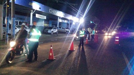 Retirados de la vía pública 12 conductores alcoholizados durante Operativo Alcoholímetro