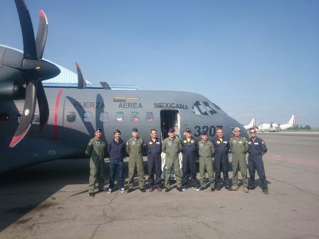 Firma Fuerza Aérea Mexicana convenio de colaboración para realizar un vuelo al Polo Norte