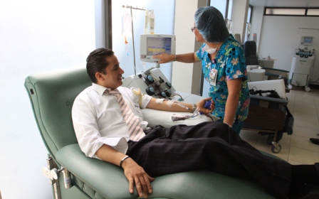 Incrementa 26 por ciento donación de sangre en hospitales del IMSS