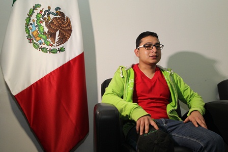 Arribo a México de Jobany Torres Becerra, estudiante zacatecano detenido en Nicaragua