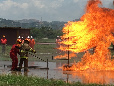Contribuye Pemex en la formación del Cuerpo de Bomberos de Salina Cruz