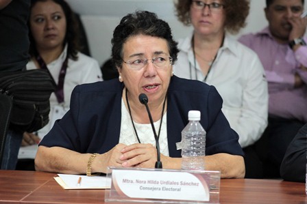 Presidenta de la Comisión Provisional de Voto en el Extranjero