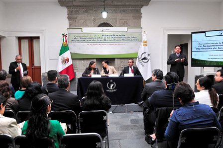 Presenta CNDH plataforma de seguimiento a la armonización normativa de los derechos humanos