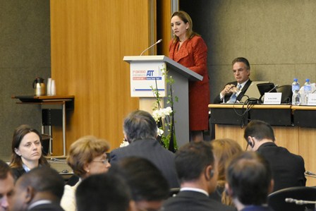 Participa Ruiz Massieu en II Conferencia de los Estados Parte del Tratado sobre el Comercio de Armas