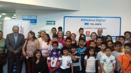Inauguran Biblioteca Telmex en la Ciudad de México a fin de fomentar la inclusión digital