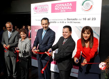 Alienta Jornada Notarial 2016 cultura de la certidumbre jurídica: Gil Zuarth