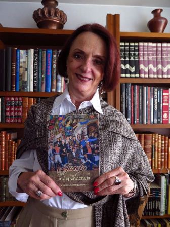 Plasma Ángeles González Gamio la vida de Josefa Ortiz como mujer de carne y hueso