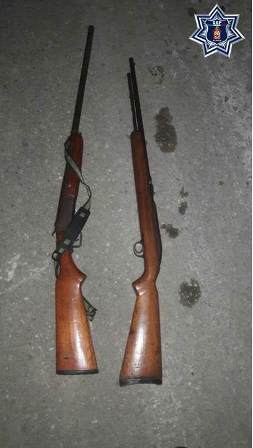 En dos acciones en Oaxaca, detienen a dos sujetos por portaban cada uno dos armas de fuego