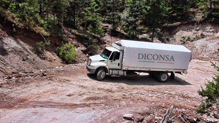 Moviliza Diconsa por mes 550 toneladas de alimento a la Sierra Madre Occidental