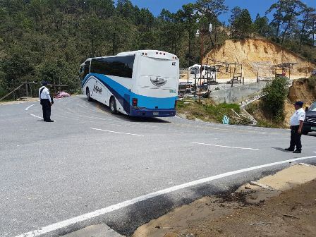 Fuerzas de seguridad pública realizan operativo en festividades de Santa Catarina Juquila