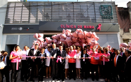 Inaugura el IMSS la primera Clínica de Mama en el país