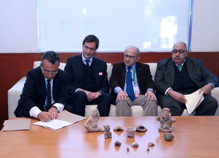 Recuperan 12 piezas arqueológicas mexicanas en Italia