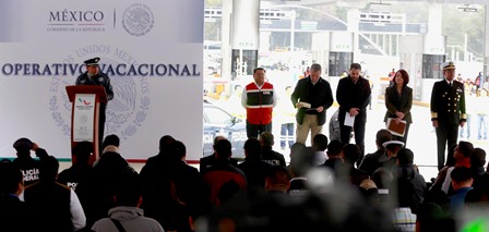 Brindarán autoridades federales y estatales seguridad a vacacionistas con Operativo Invierno 2016