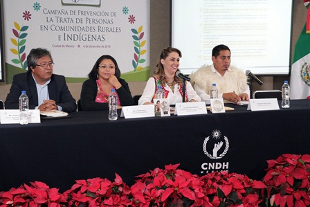 Lanzan campaña para prevenir la trata de personas en comunidades rurales e indígenas