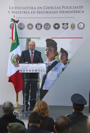 Imparte CNS Licenciatura en Ciencias Policiales y Maestría en Seguridad Hemisférica avaladas por la SEP