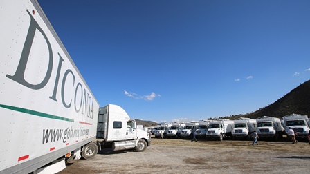 Sustituye Diconsa flota vehicular para brindar mejorar el Programa de Abasto Rural