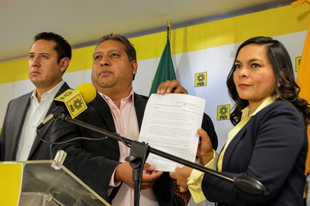 Denuncia PRD al gobierno federal por desviar recursos de 40 mmdp, para campaña del PRI en EdoMex
