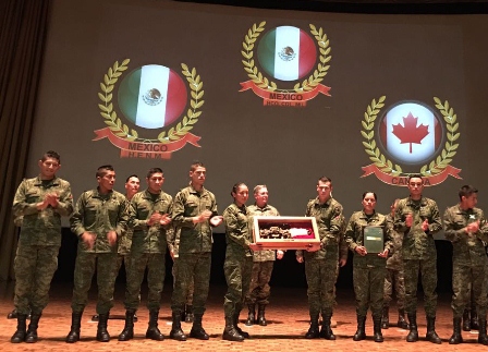 Heroico Colegio Militar, primer lugar de la Competencia Internacional “Chimaltlalli 2017”