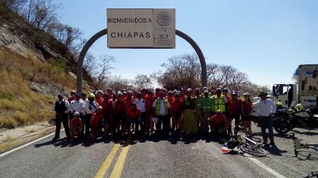 Sin incidentes por Oaxaca Ruta Ciclista México-Centroamérica