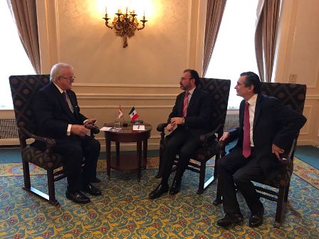 Fortalecen secretarios Videgaray Caso y Guajardo Villarreal lazos con Canadá