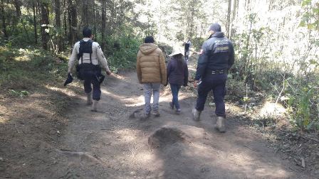 En Michoacán, Policía Federal encuentra a dos menores extraviados