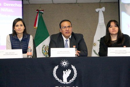 Actualiza UNICEF México sobre derechos de niñas, niños y adolescentes a personal de la CNDH