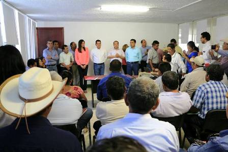 Elaboran SAGARPA y SEDAPA con productores de sorgo estrategia para incentivar el cultivo