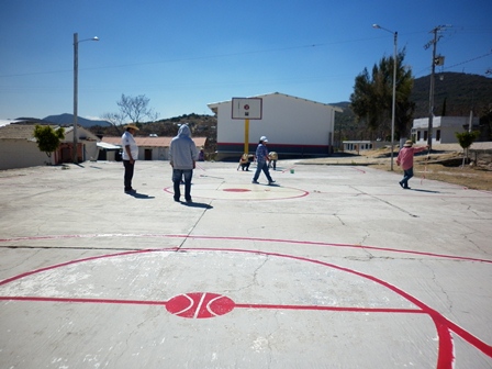 Torneo relámpago de Basquétbol 2017 en Yucuñuti de Juárez, Oaxaca