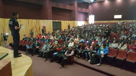 Imparte CNS-PF plática para la prevención de delitos en línea a estudiantes del IPN