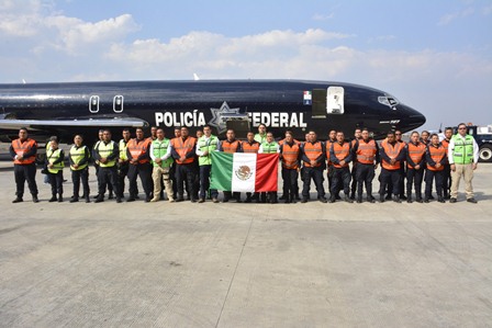 Envía CNS-PF delegación de apoyo a la población tras emergencia meteorológica en Lima, Perú