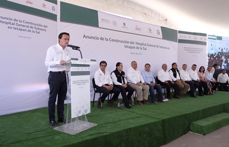 Ejercerá IMSS 150 mdp para construcción de hospital en Ixtapan de la Sal