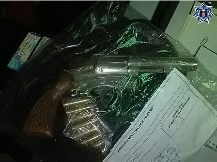 Por portación de arma de fuego