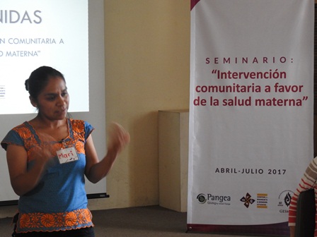 Inicia GESMujer Seminario “Intervención comunitaria a favor de la salud materna”