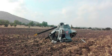 Sufre aeronave militar accidente en el Estado de México; Tripulación ilesa
