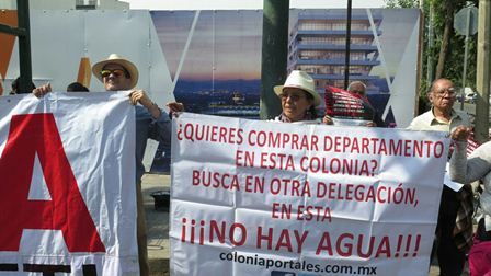 Clausura MUEVE-BJ cinco torres y la delegación en la Ciudad de México