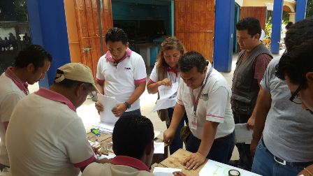 Inician notificación a las y los funcionarios de casilla en Xadani, Oaxaca