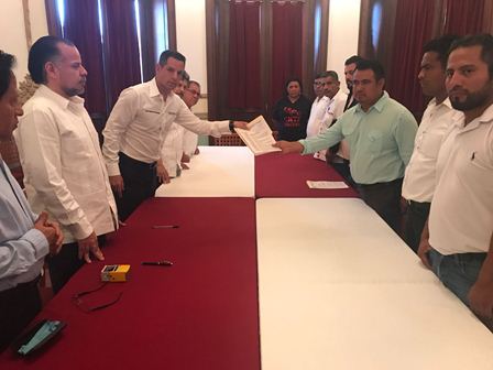 Recibe Gobierno de Oaxaca demandas de la Sección XXII del SNTE
