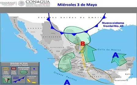 Prevén lluvias torrenciales para este jueves y viernes en Oaxaca