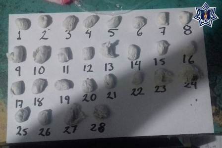 Aseguran 28 envoltorios de hierba y semilla de marihuana en CERESO de Tehuantepec, Oaxaca